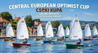 Central European Optimist Csoki Kupa a Balatonon
